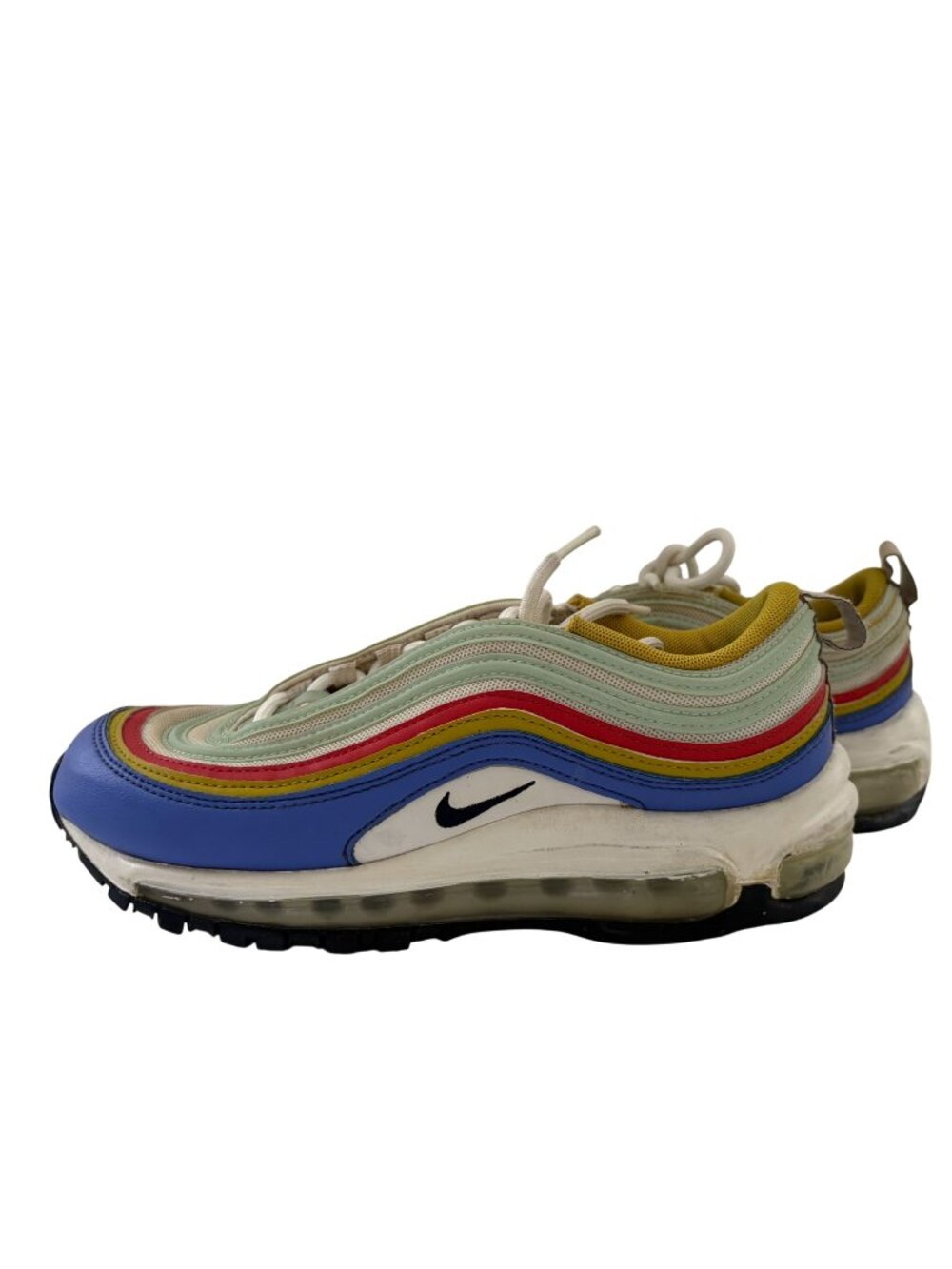 Nike Air Max 97 Shoes Womens Size 7.5 Sapphire Pistachio Frost Obsidian